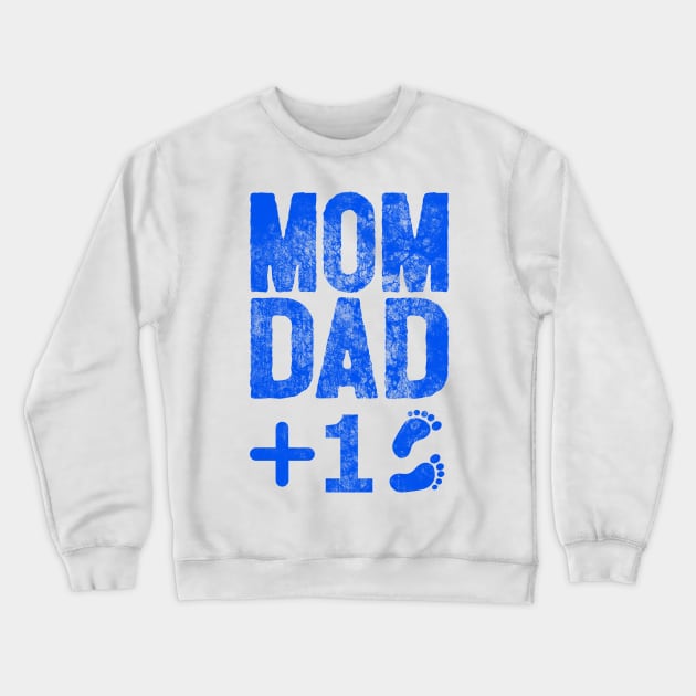 Mom dad plus one Crewneck Sweatshirt by Worldengine